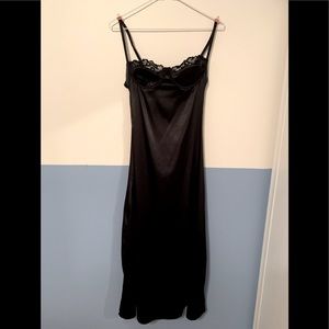 Long black dress